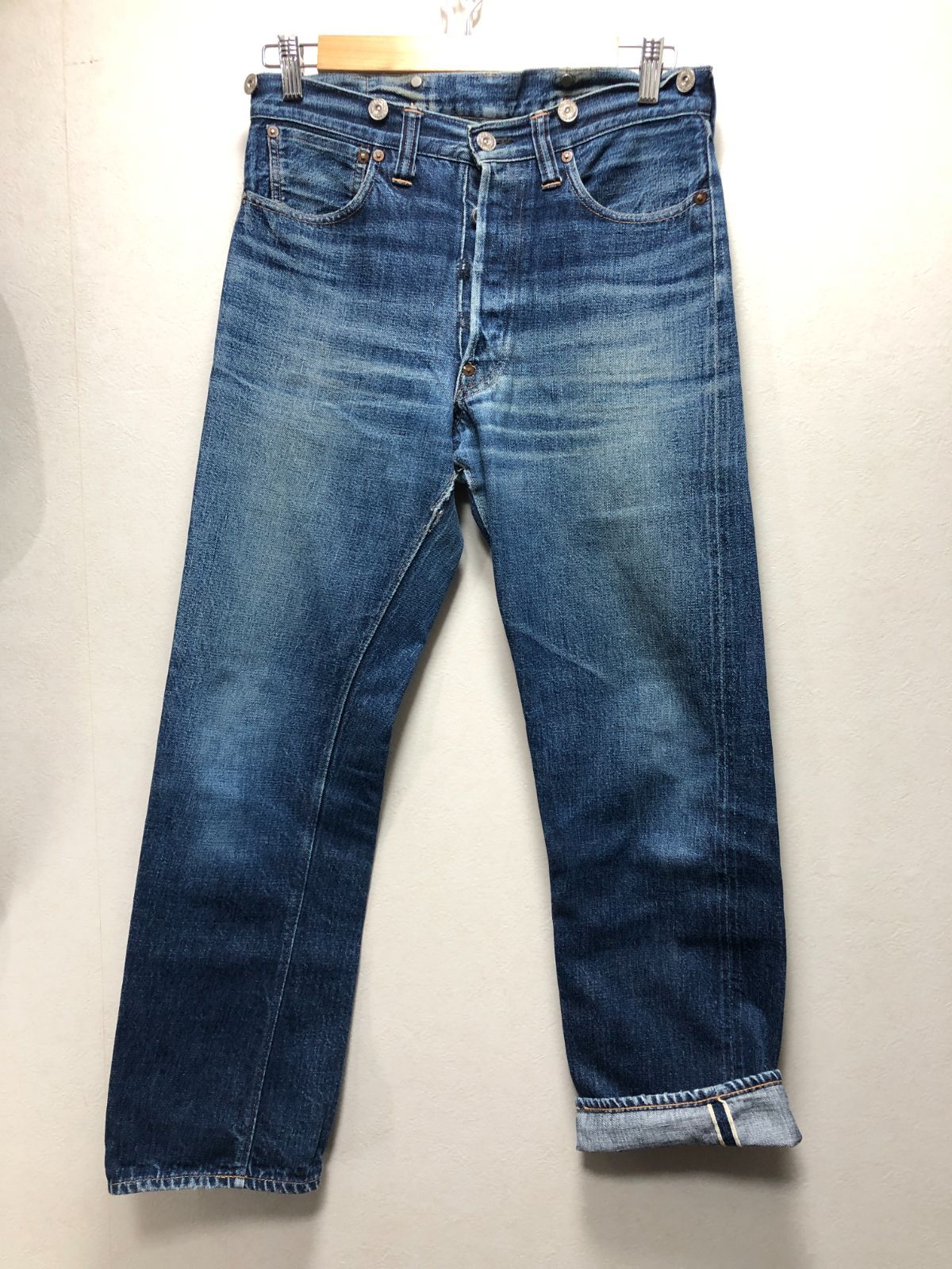 536061 WAREHOUSE 1004XX シンチバック デニム セルビッチ 31 パンツ