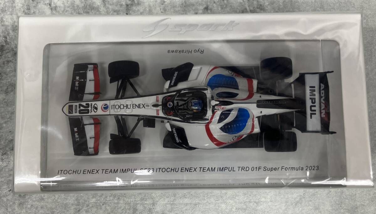 Spark model 1/43 ITOCHU ENEX TEAM IMPUL SF23 No.20 ITOCHU ENEX
