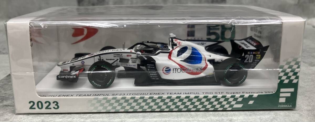 Spark model 1/43 ITOCHU ENEX TEAM IMPUL SF23 No.20 ITOCHU ENEX
