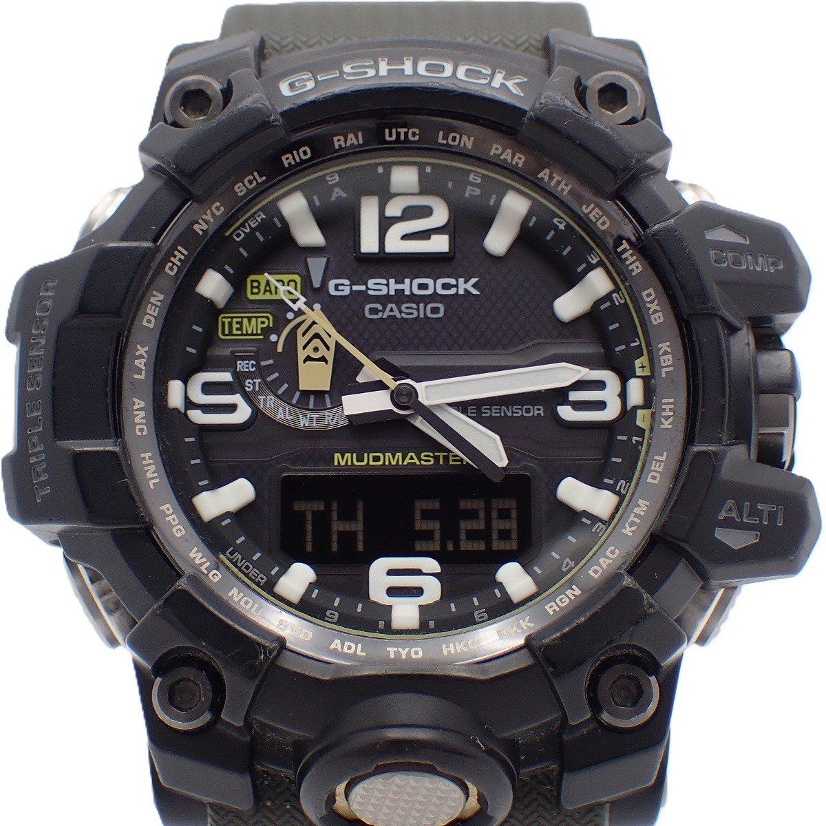 カシオ G-SHOCK マッドマスター ソーラー電波 トリプルセンサーVer.3 
