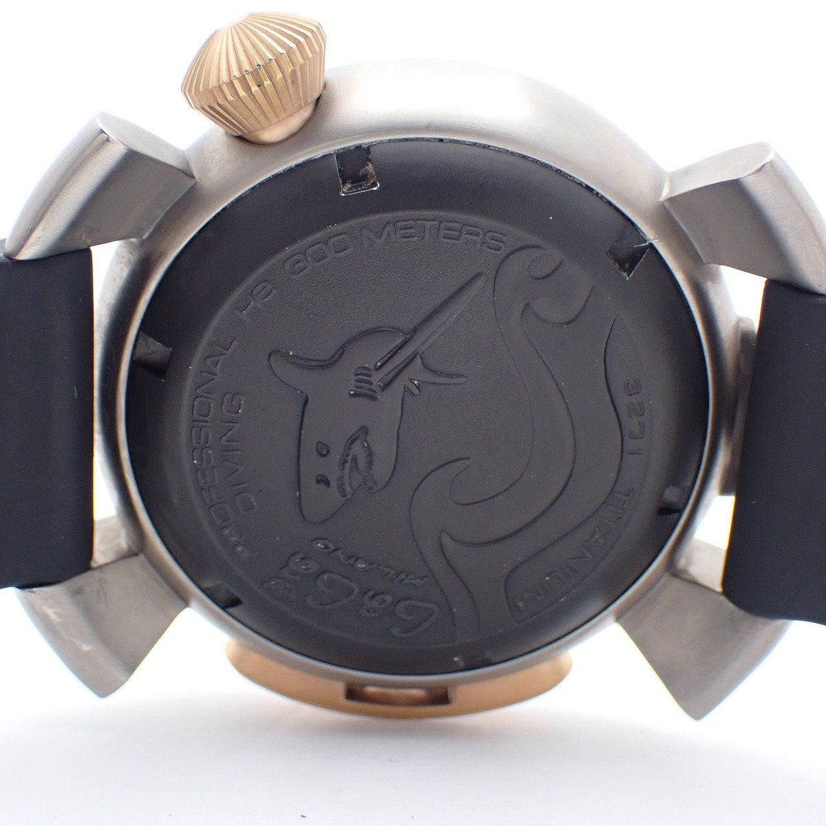 ガガミラノ ダイビング48MM 自動巻き メンズ 腕時計 チタン カーボン