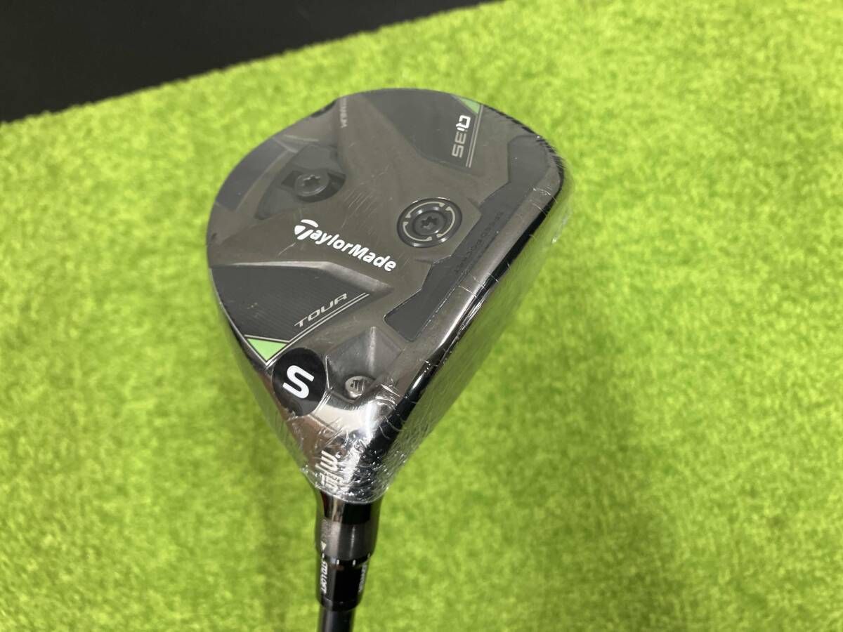 【シュリンクあり】フェアウェイウッド TaylorMade Qi35 TOUR 3番 15度 Diamana SILVER TM55 2025 flex:S テーラーメイド