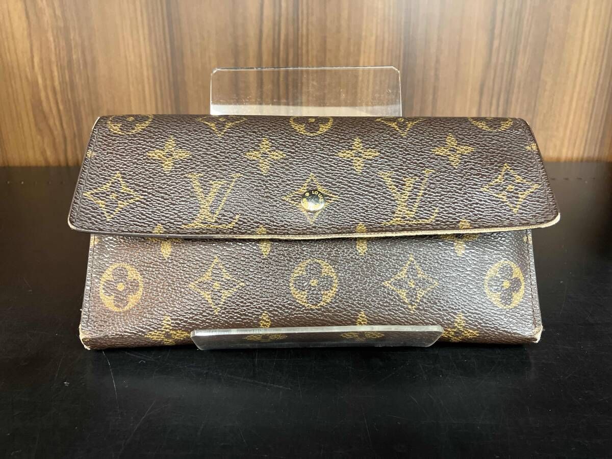 ジャンク ボタン破損　LOUIS VUITTON／モノグラム SP1001 財布　