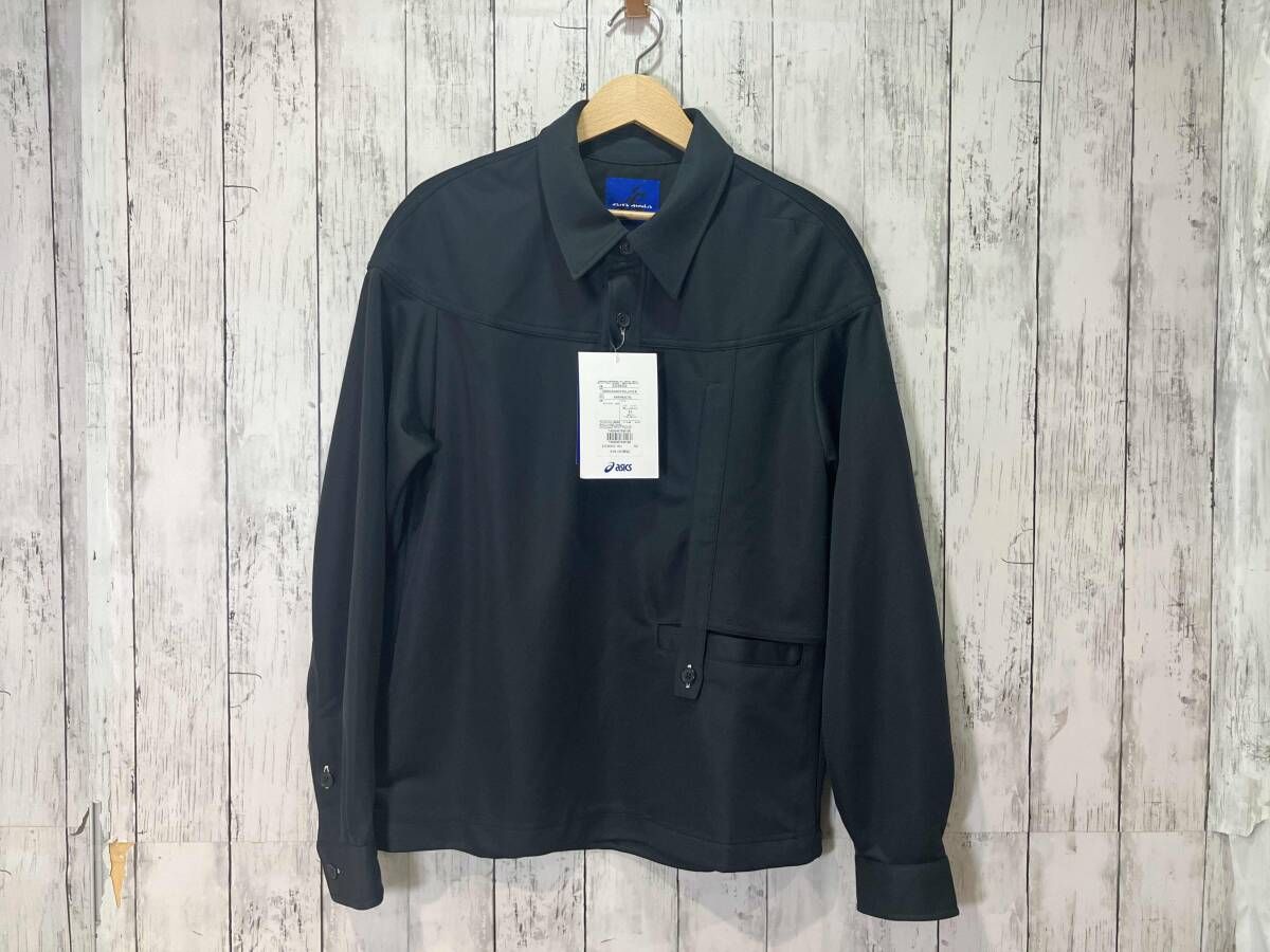 ASICS アシックス Kiko Kostadinov Ormosiancy Pullover オルモシアンシープルオーバー ブラック サイズxs 長袖ポロ シャツ タグ付 美品