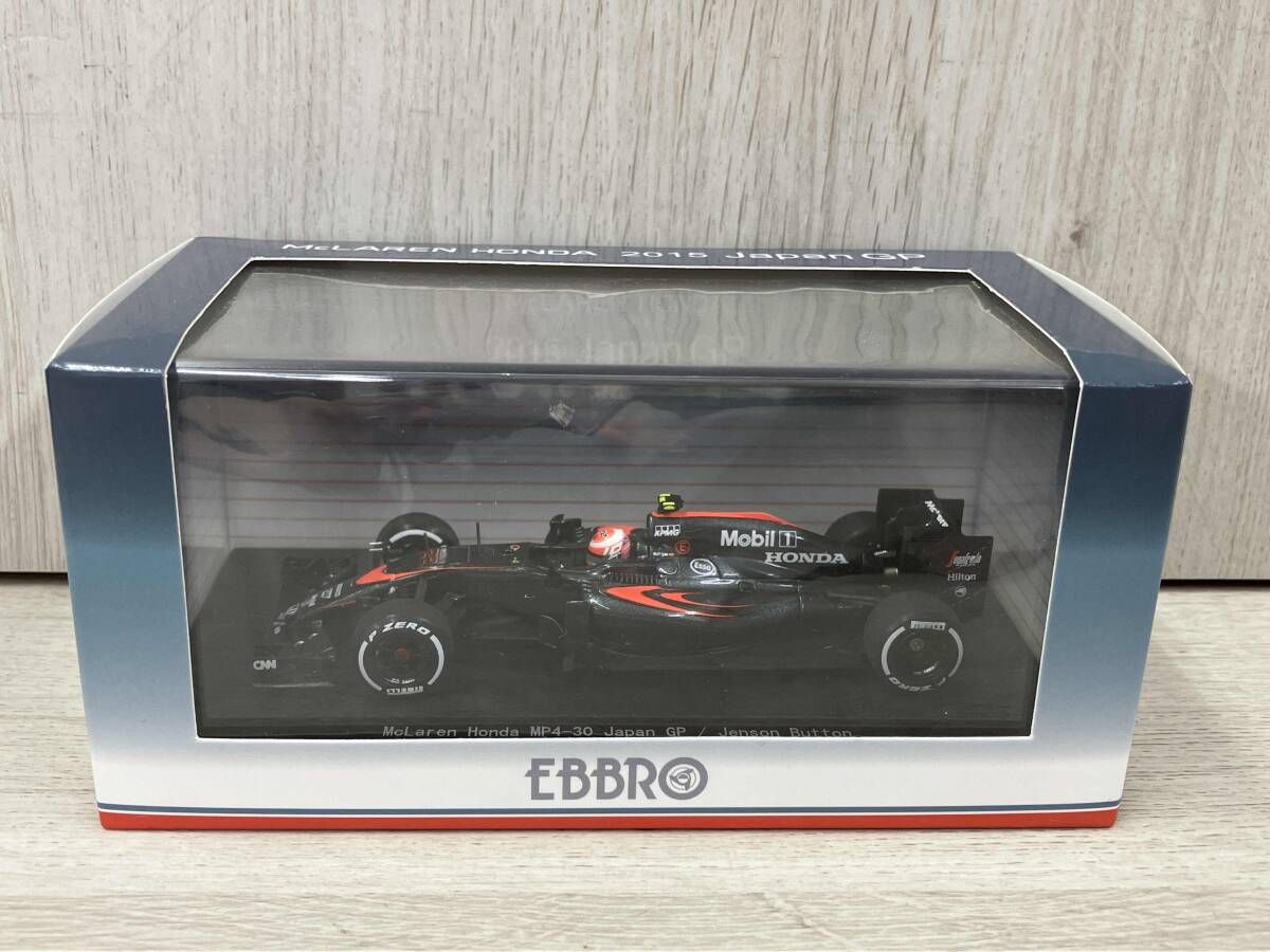 EBBRO 1/43 McLaren Honda MP4-30 Japan GP No.22 Jenson Button