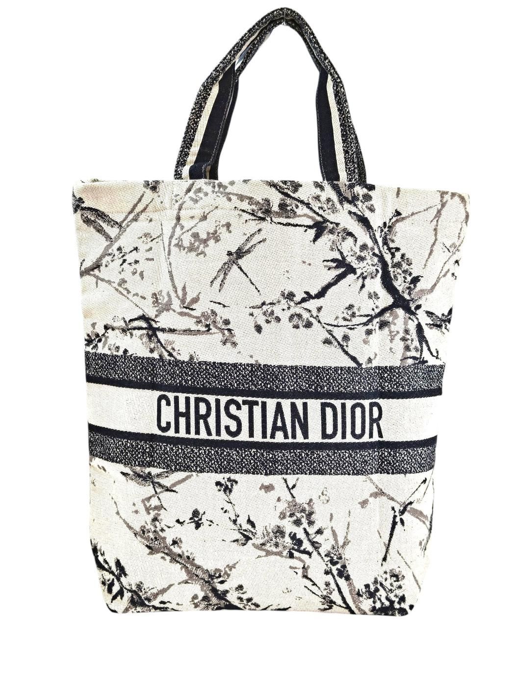 Dior ディオール ノベルティ キャンバス トートバッグ ブラック