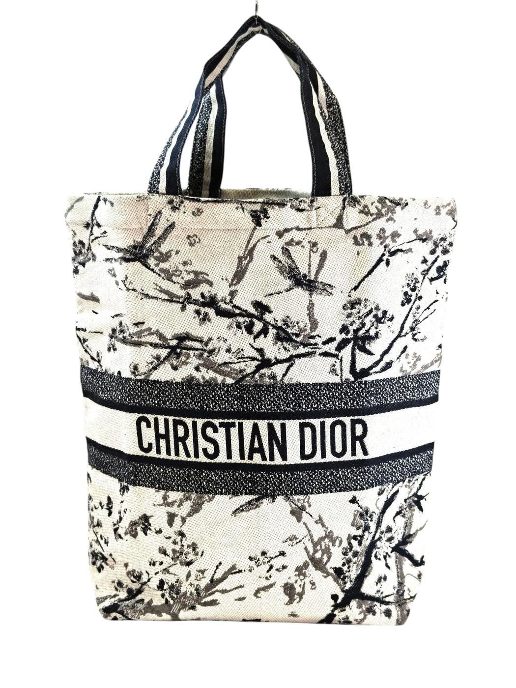 Dior ディオール ノベルティ キャンバス トートバッグ ブラック