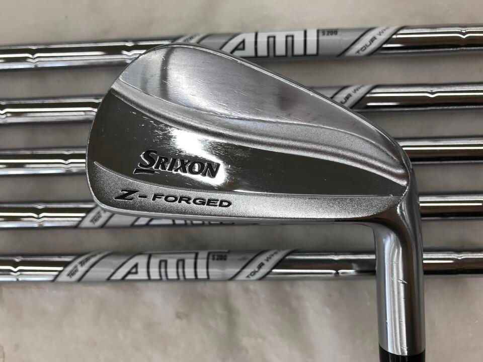 ダンロップ　SRIXON Z-FORGED　AMT TOUR WHITE　S200フレックス　アイアンセット　中古　ゴルフドゥ！荒川沖店【最短即日発送】