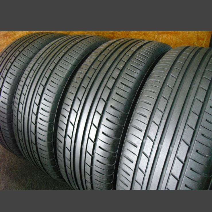 T-2225)本州送料無料 215/45R17 ヨコハマ 7J+50 100 5H 50プリウス 