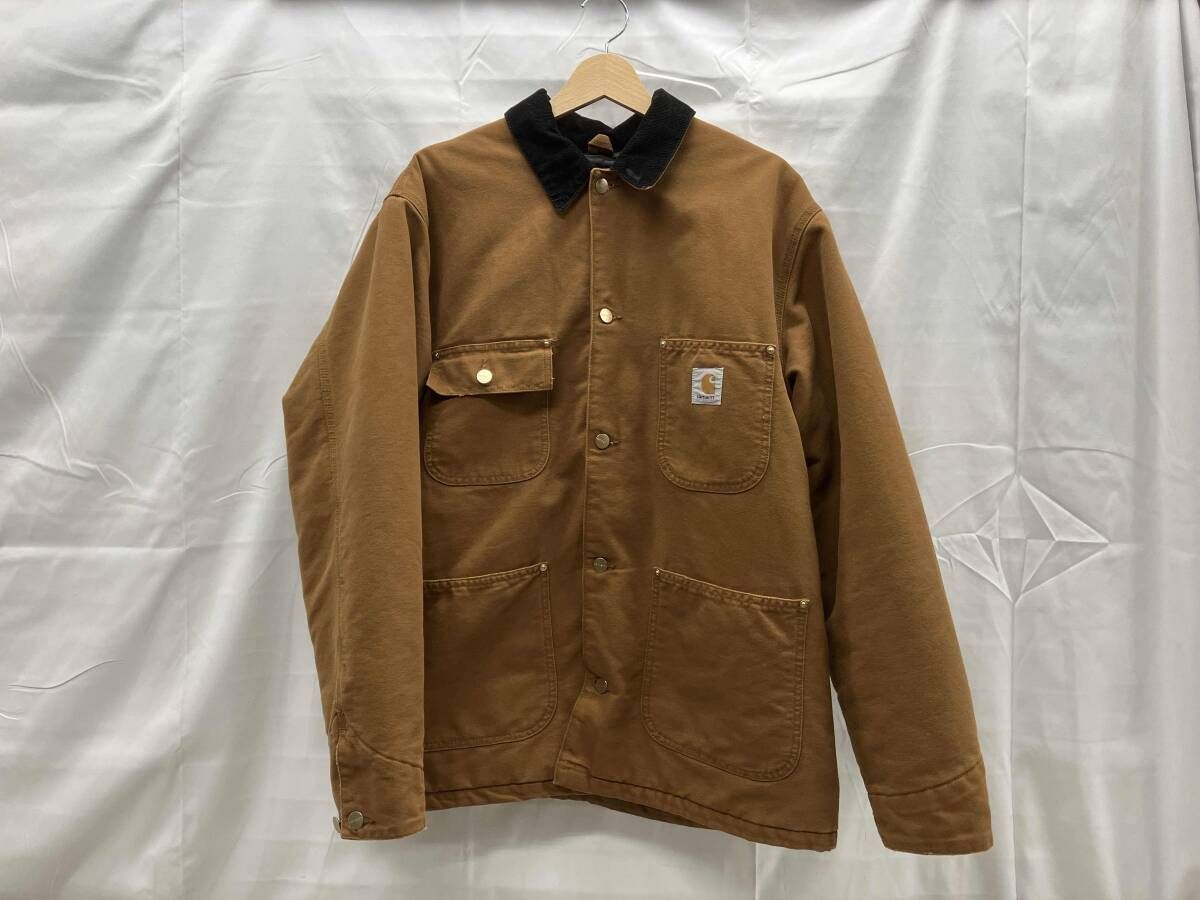 Carhartt カーハート ジャケット 10273570G CHORE COAT Lサイズ ブラウン