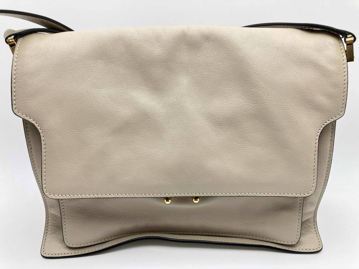 MARNI／Soft TRANK／グレージュ／バッグ／マルニ／