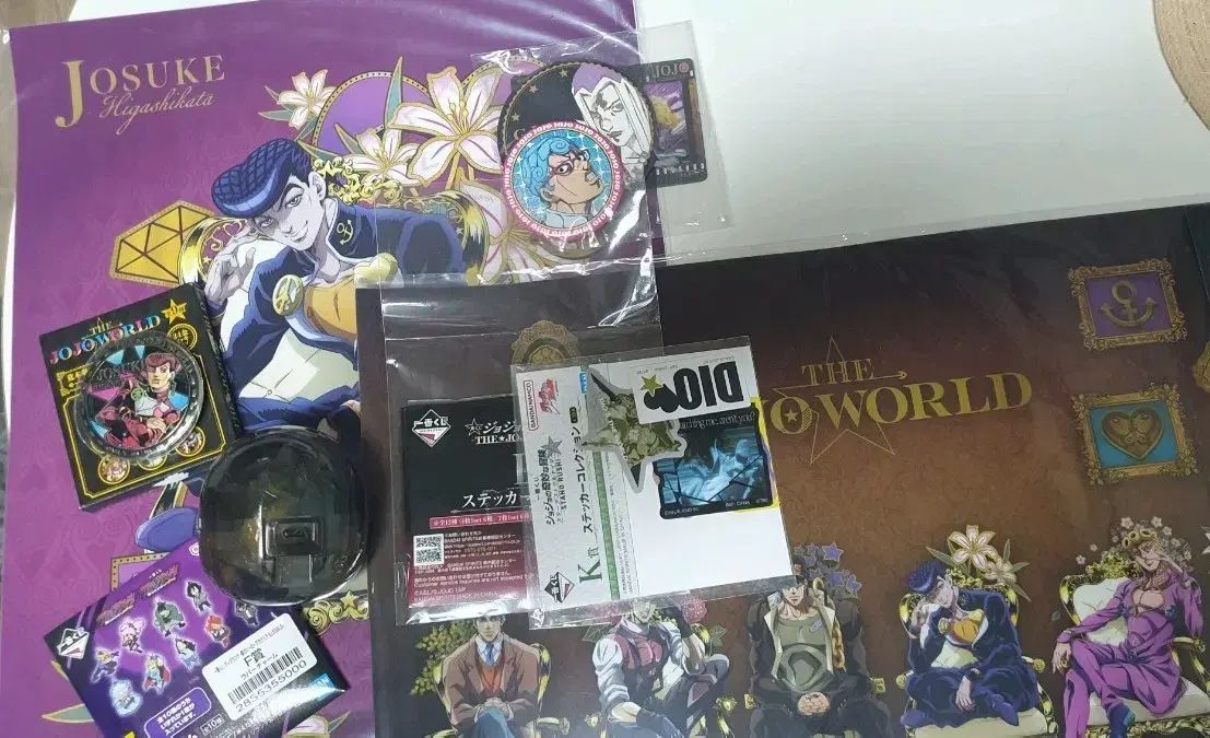 ジョジョの奇妙な冒険 グッズセット ポスター ステッカー ガチャ など