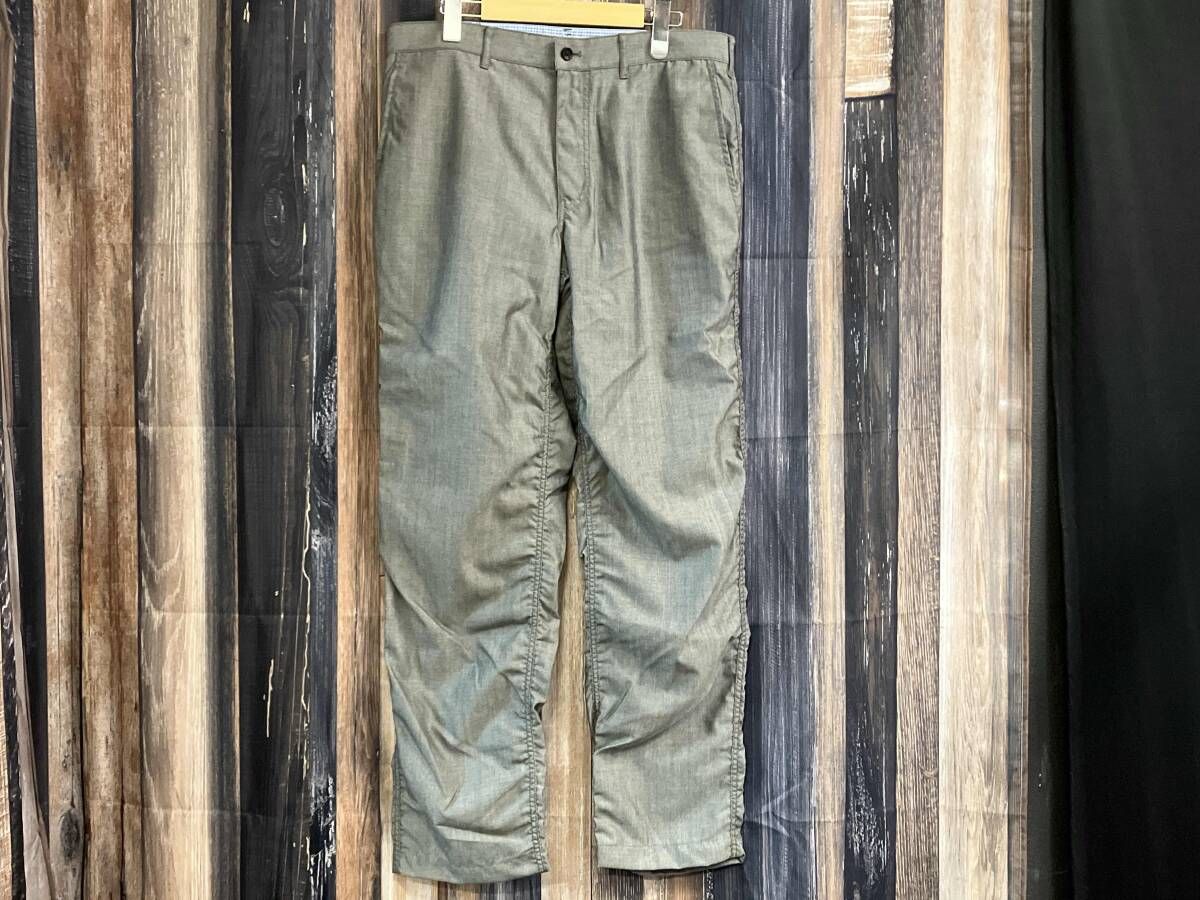 COMME des GARÇONS HOMME コム デ ギャルソン・オム シャーリングウールパンツ HG-P047 11SS サイズL カラーグレー