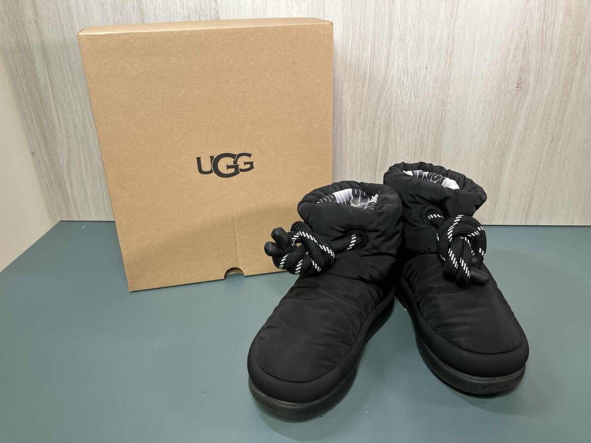 【箱あり】 UGG/アグ/ショートブーツ/CLASSIC MAXI MINI Boot/サイズ24cm/ブラック