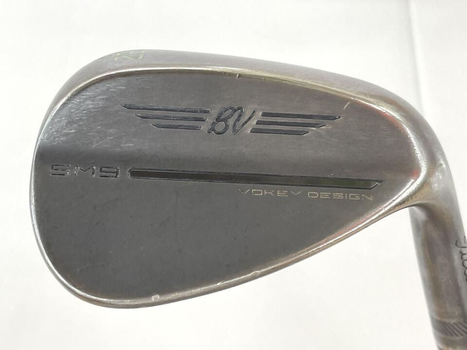 タイトリスト　VOKEY SM9 JET BLACK　52度　ダイナミックゴールド　WEDGEフレックス　ウェッジ　中古　ゴルフドゥ！岡山青江店【最短即日発送】