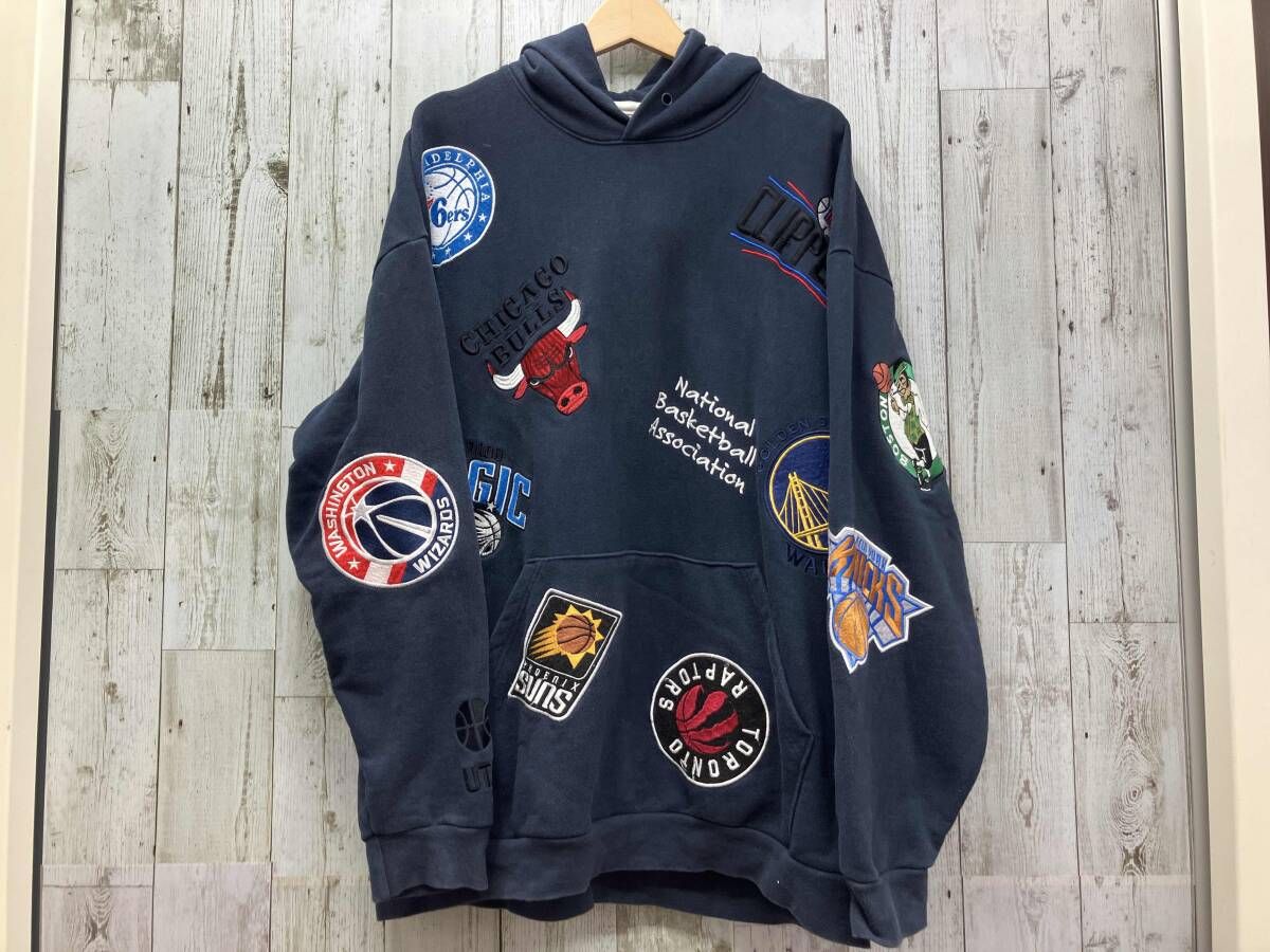 FREAK'S STORE NBA パーカー XL ネイビー系 フリークスストア