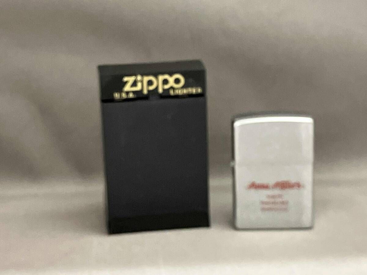 ZIPPO ジッポ　ライター　Anna Miller's 箱付き　1999年製