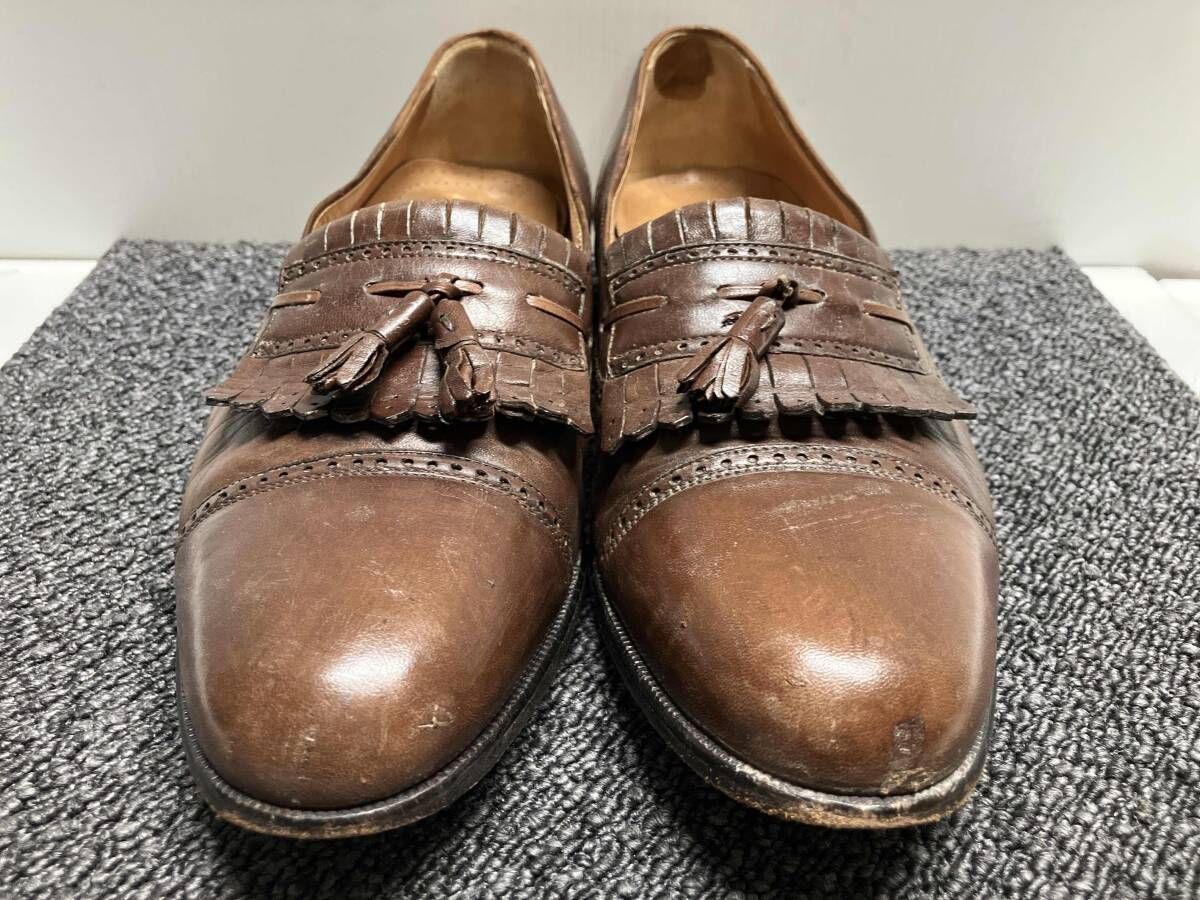 MAGNANNI マグナーニ タッセルローファー 6224 サイズ10 ブラウン 茶