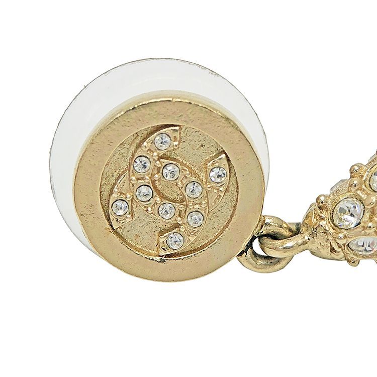 CHANEL シャネル 21年 秋冬コレクション ココマーク ラインストーン