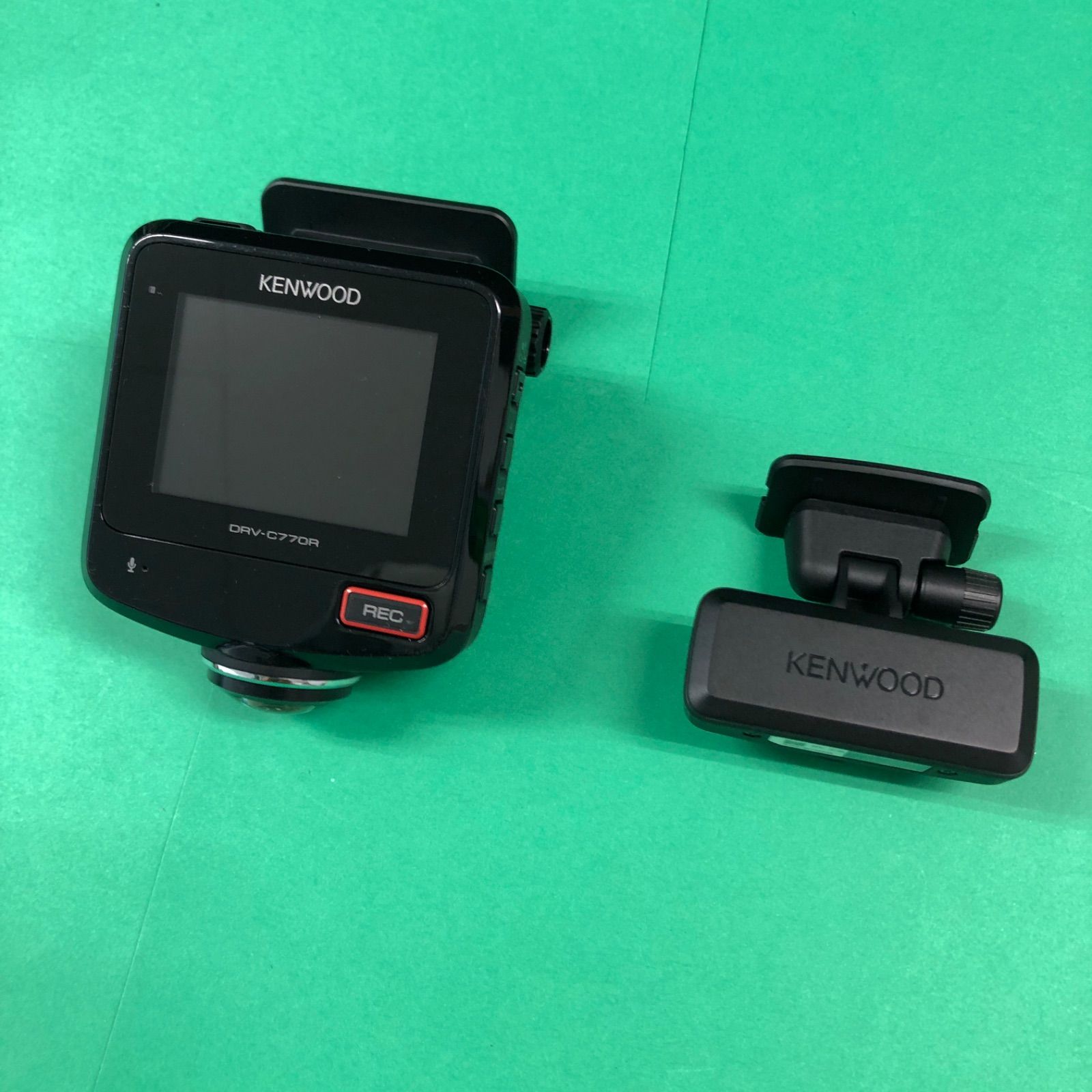 ケンウッド DRV-C770R 前後 2カメラ 360° ドライブレコーダー 16GB SD 