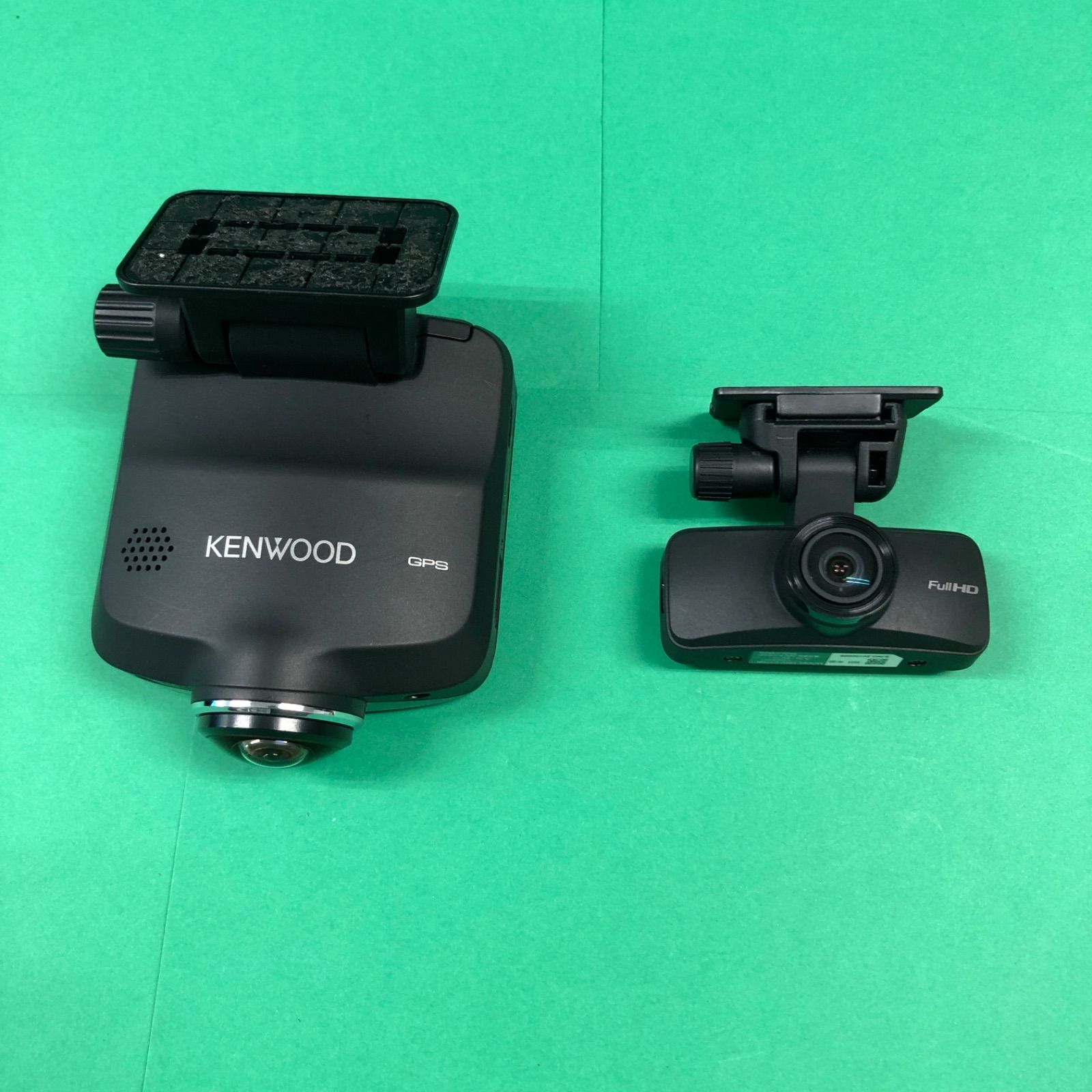 ケンウッド DRV-C770R 前後 2カメラ 360° ドライブレコーダー 16GB SD 