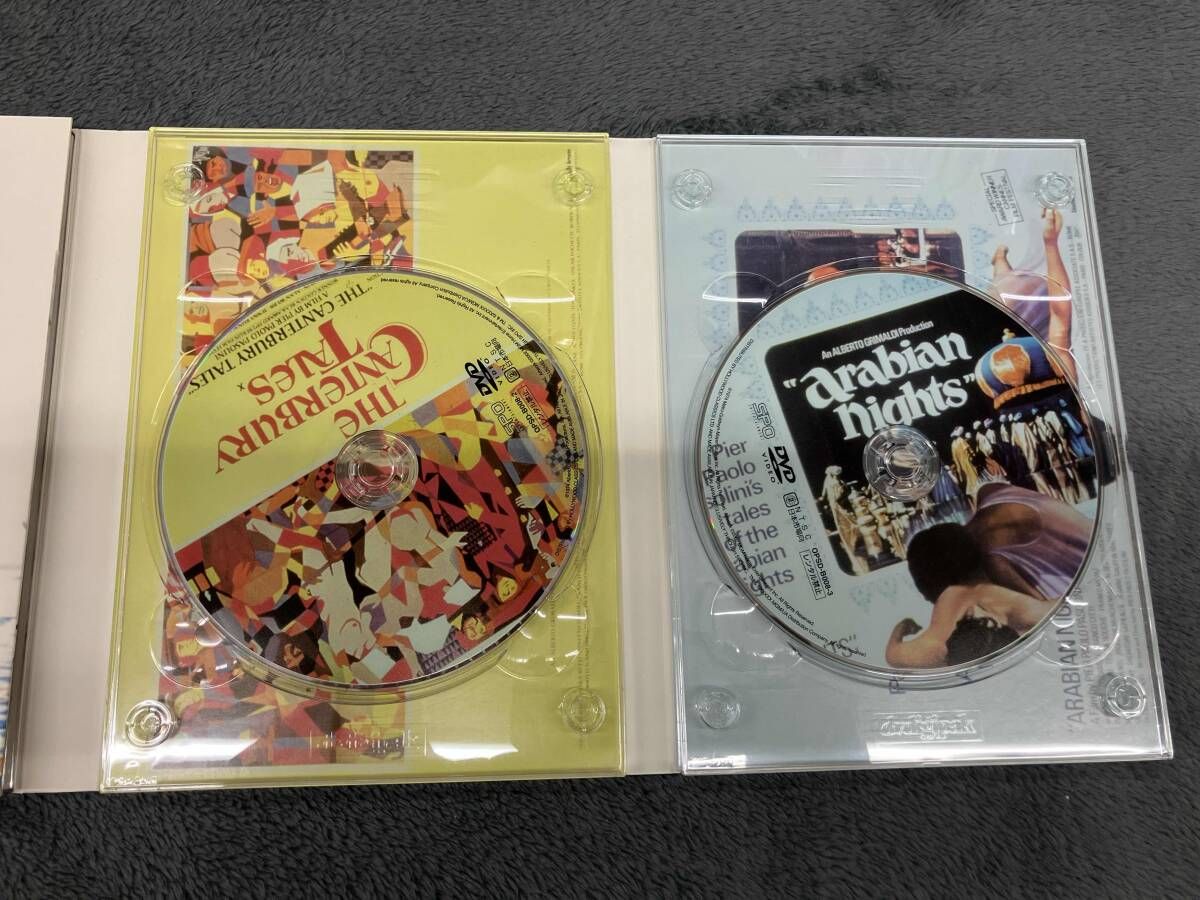 ポストカード欠品 DVD パゾリｰニ・コレクション '生の三部作'DVD-BOX