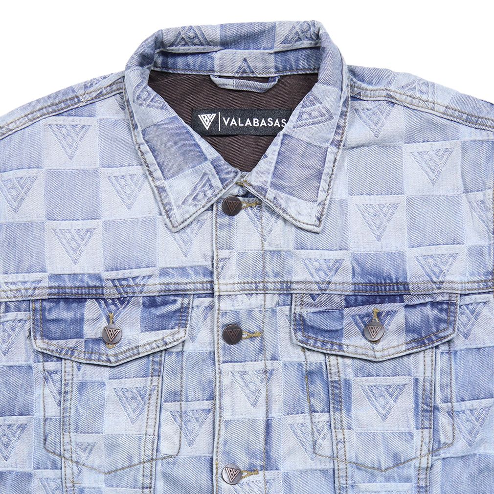 バラバサス ジャケット VALABASAS デニムジャケット アウター ウォッシュ加工 メンズ レディース ブランド 大きいサイズ おしゃれ おすすめ 人気 ストリート valabasas010 M L
