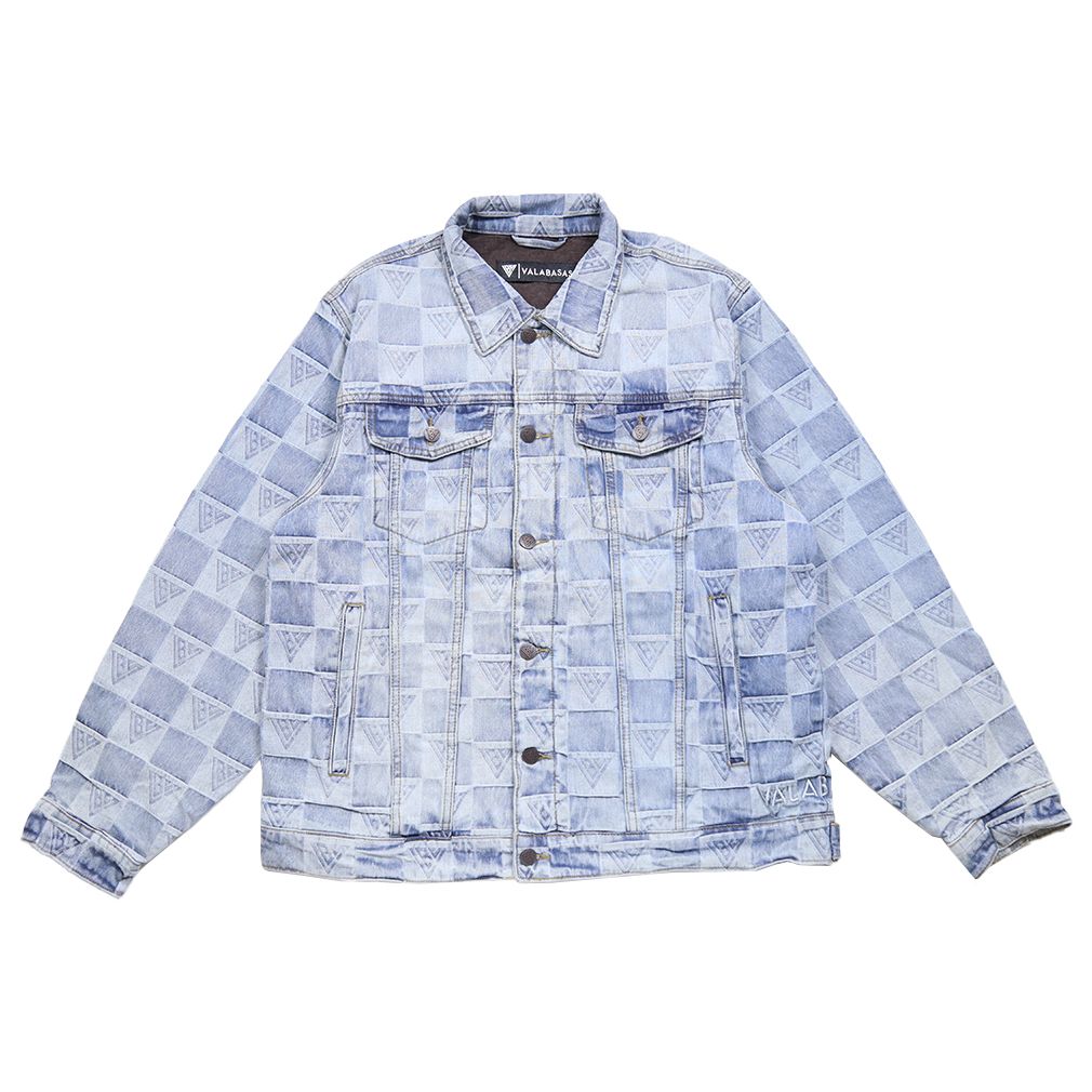 バラバサス ジャケット VALABASAS デニムジャケット アウター ウォッシュ加工 メンズ レディース ブランド 大きいサイズ おしゃれ おすすめ 人気 ストリート valabasas010 M L