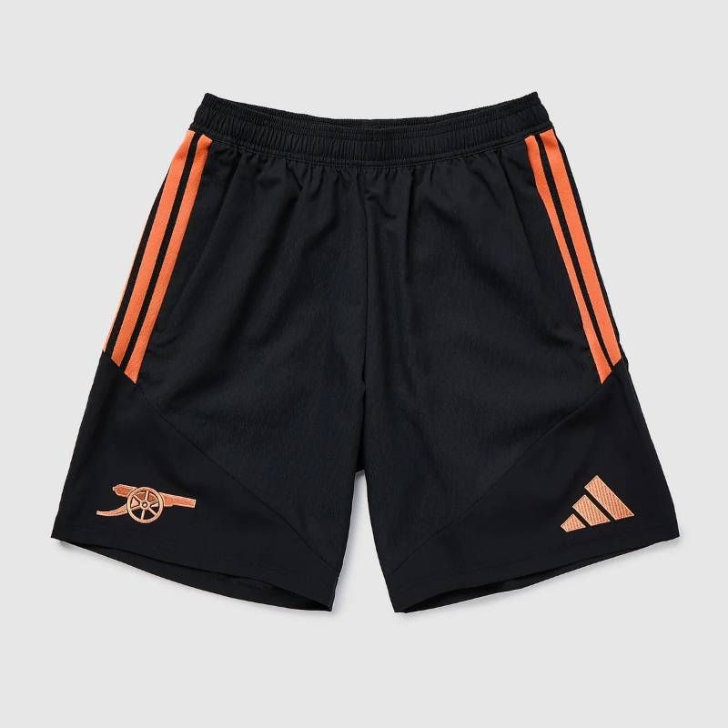 【送料無料・匿名配送】adidas アディダス アーセナル 26/27 公式 ダウンタイム ショーツ 黒×橙 サッカー ハーフパンツ 新品 正規品