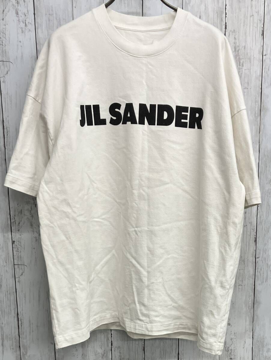 JIL SANDER 半袖Tシャツ ジルサンダー クルーネック ホワイト size L