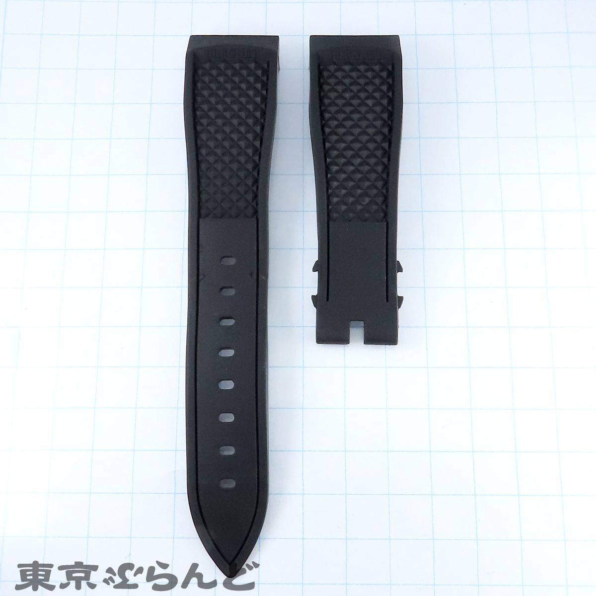 ブレゲ Breguet 純正ラバーベルト ブラック ラバー マリーン