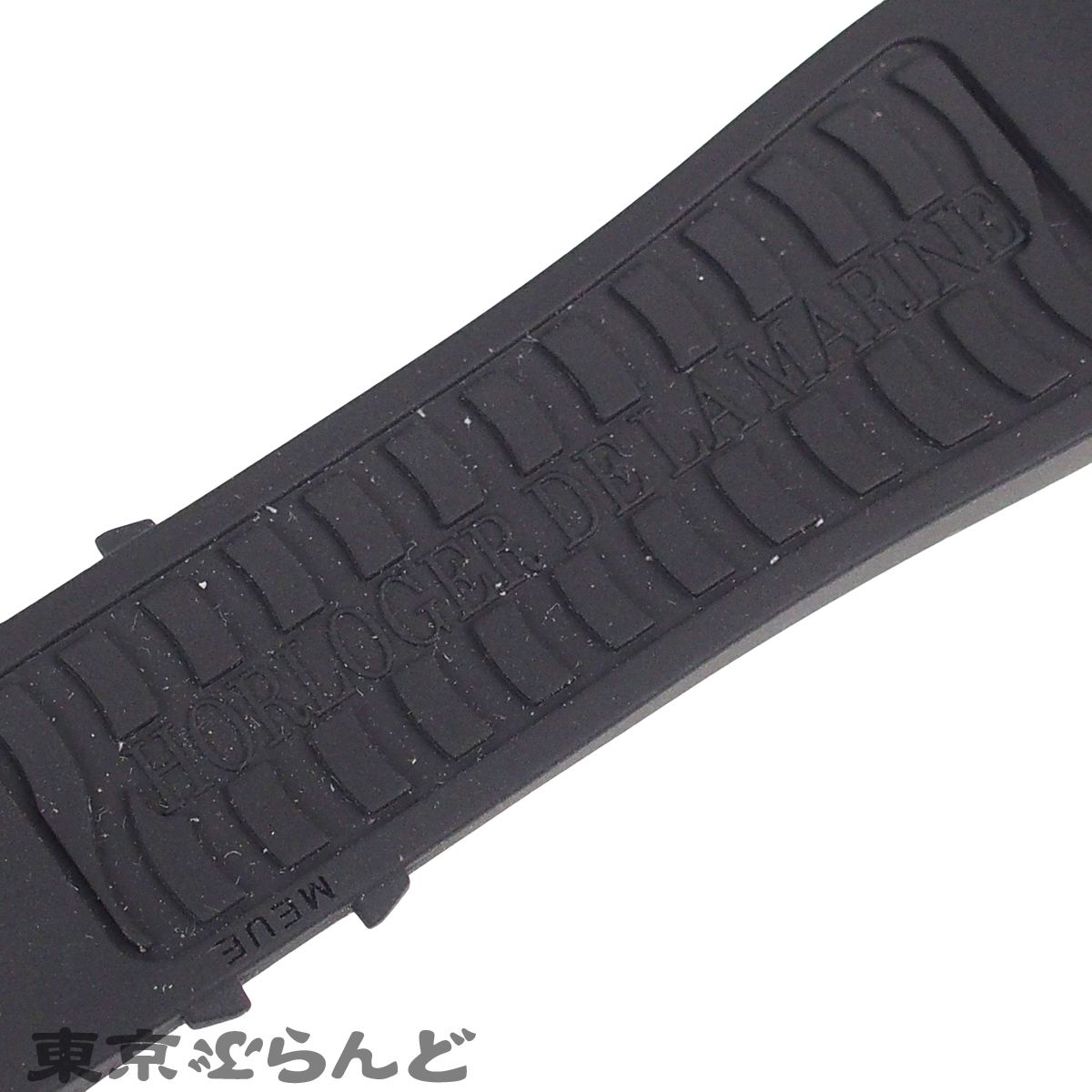 ブレゲ Breguet 純正 替え ベルト ブラック ラバー マリーン 22mm