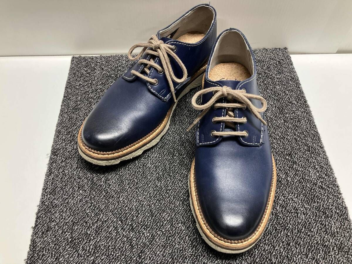 Clarks クラークス ドレスシューズ 4ホール レースアップシューズ / ネイビー サイズ25.5cm 7,163円