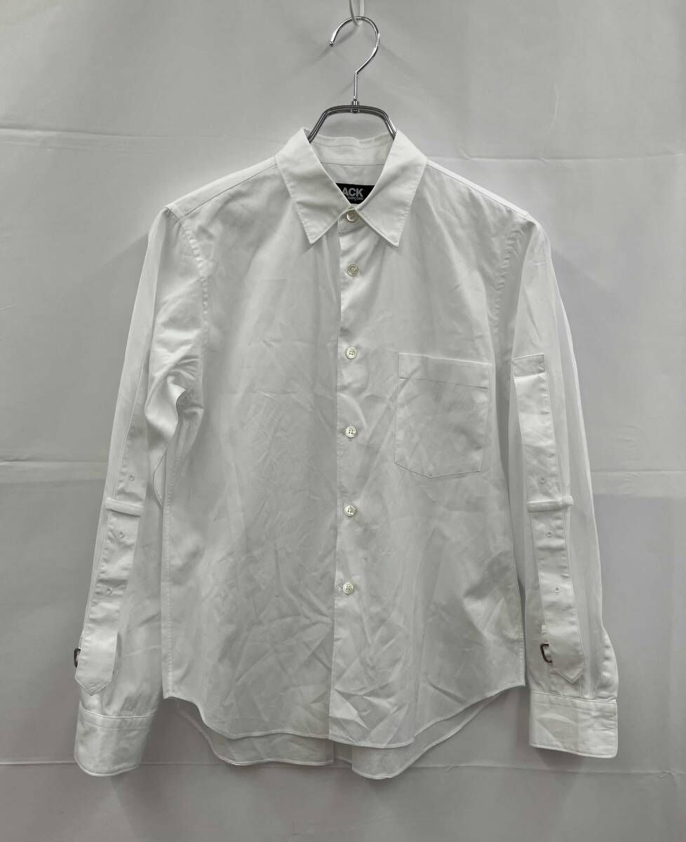 BLACK COMME des GARCONS ブラック コムデ ギャルソン 1L-B006 長袖シャツ XS ホワイト 通年