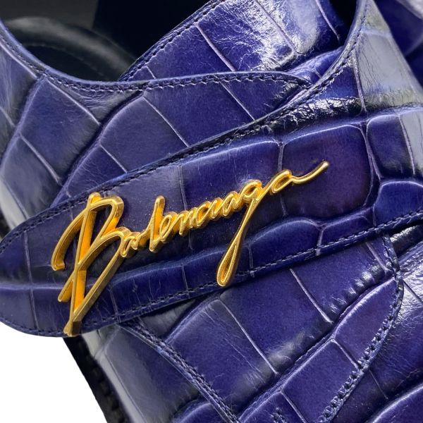 バレンシアガ BALENCIAGA レザーシューズ ローファー モンクストラップ
