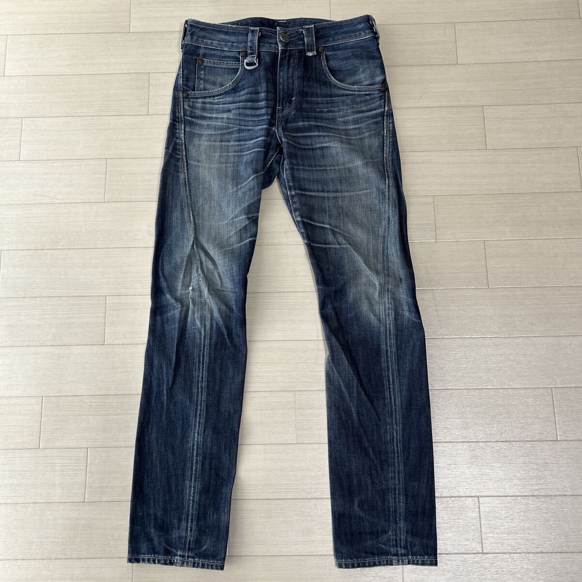 Levi's ENGINEERED 立体裁断 デニム archive y2k Levi's Engineered Jeans EJ126-0002 W30 立体裁断 デニム Y2K ジップ