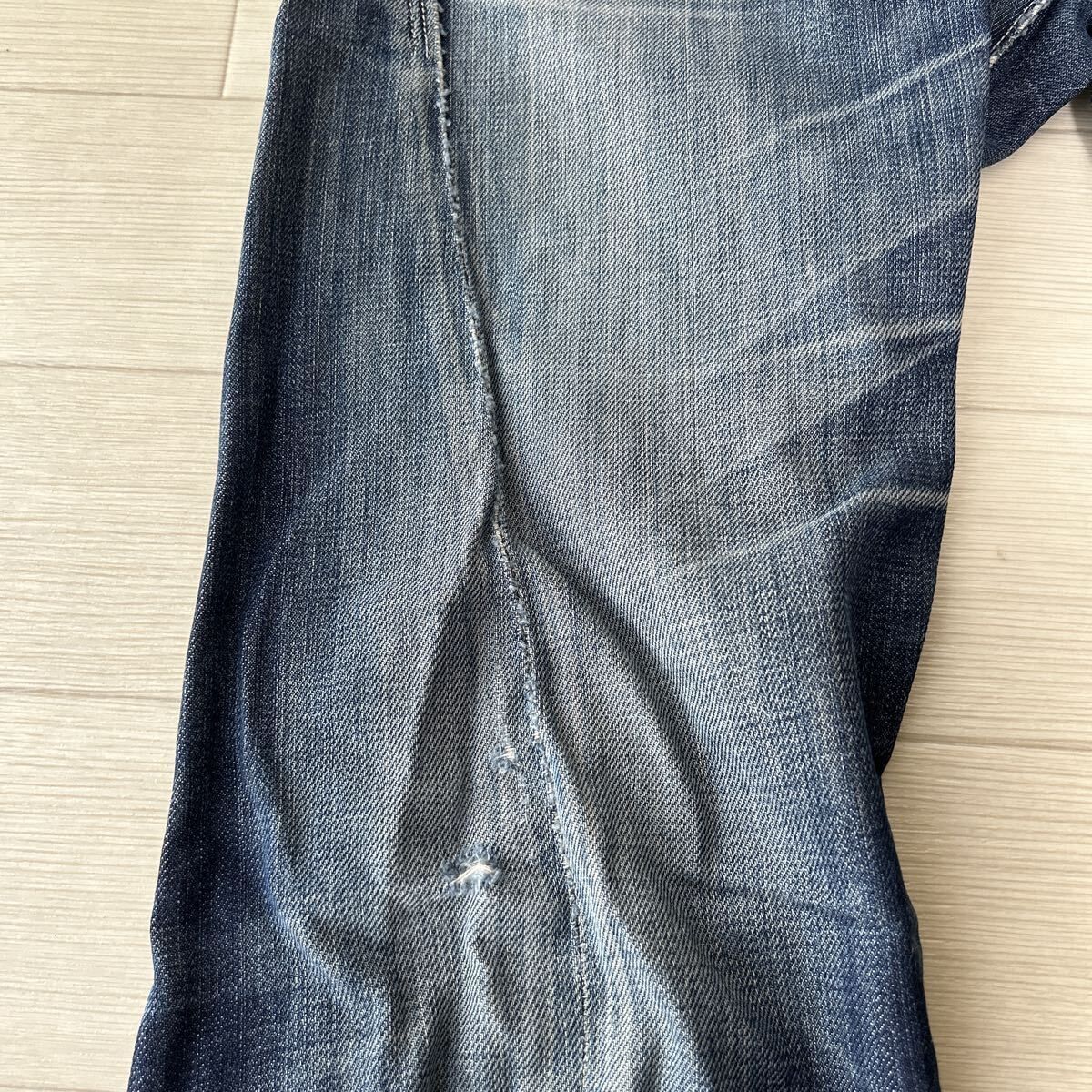 Levi's Engineered Jeans EJ126-0002 W30 立体裁断 デニム Y2K ジップ