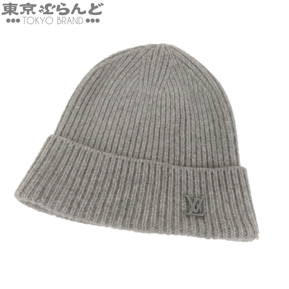 LOUIS VUITTON カシミヤニット帽 ルイヴィトン LOUIS VUITTON ビーニー・LV アヘッド 1.1 MP3248 グリ