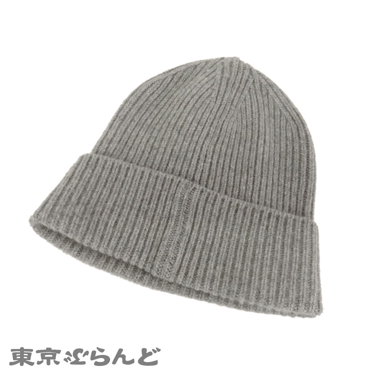 極美品★ルイヴィトン　ビーニー・LV アヘッド 1.1 カシミヤ　ニット帽　黒 ルイヴィトン LOUIS VUITTON ビーニー・LV アヘッド 1.1 MP3248 グリ