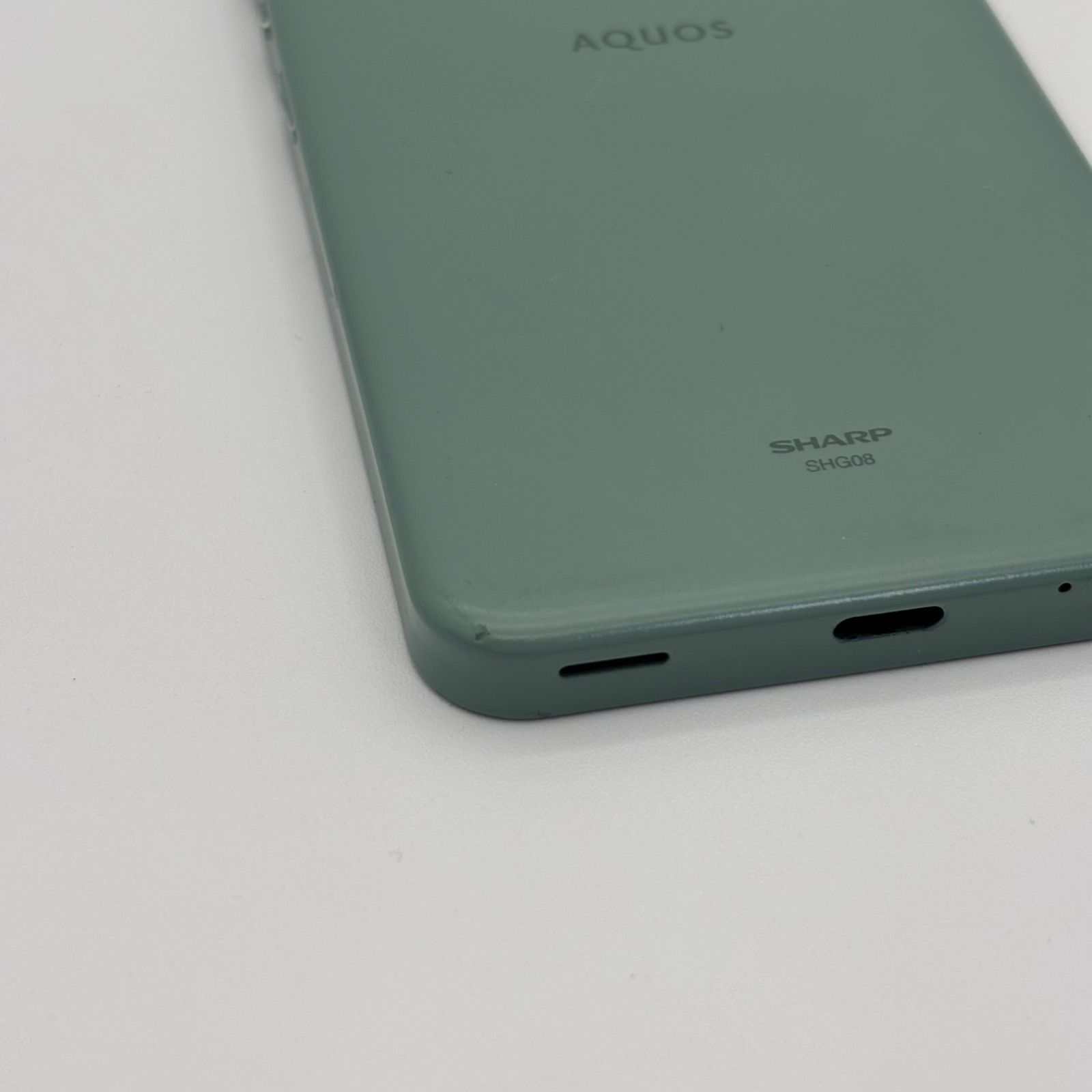 AQUOS wish2 SHG08 64GB Android14 SIMフリー グリーン 動作品【管理