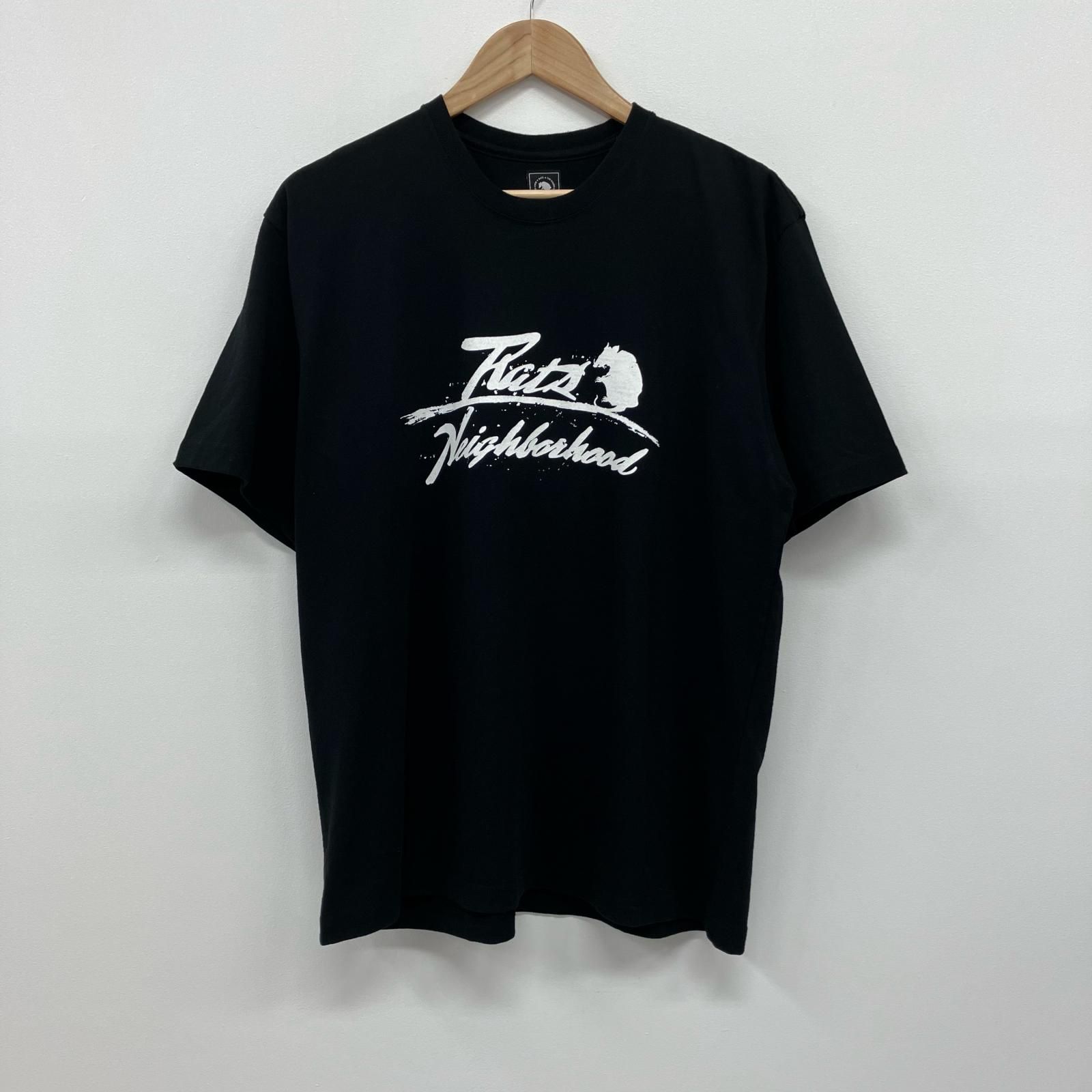 【イオン広店】 中古 NEIGHBORHOOD | ネイバーフッド 半袖Ｔシャツ RATS 20th RATS X NEIGHBORHOOD TEE 25SPT-0106 ブラック サイズ：L 【104】