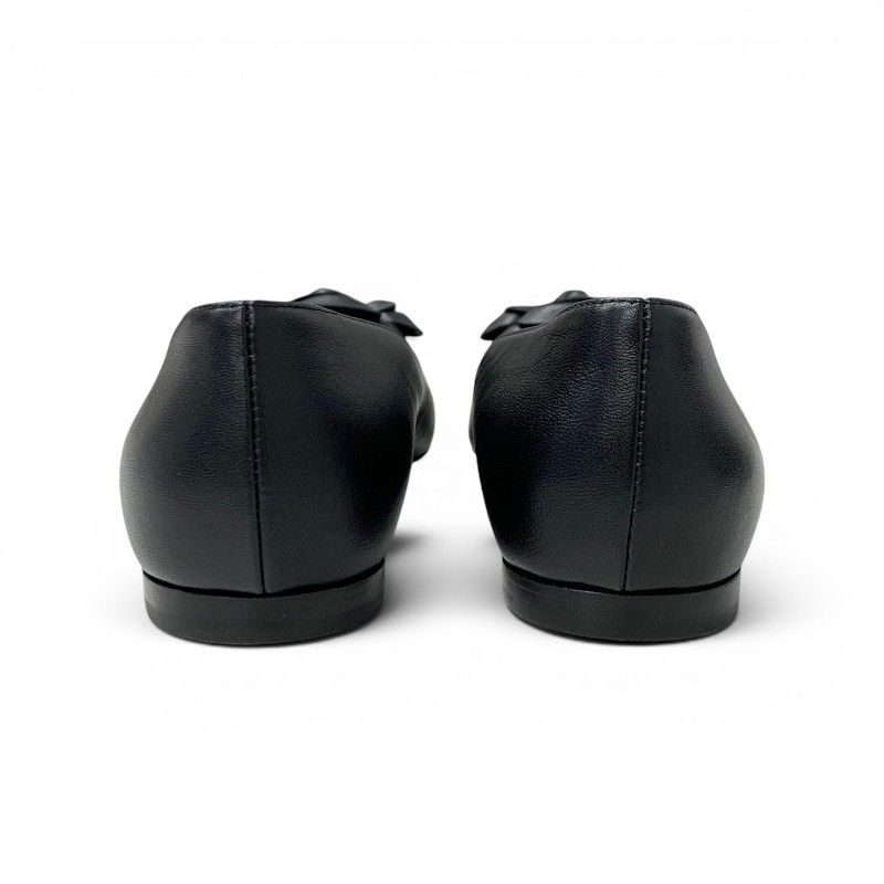 CHANEL シャネル ブラック フラットシューズ ブラックココマーク シャネル CHANEL フラットシューズ 靴 シューズ レザー パテント