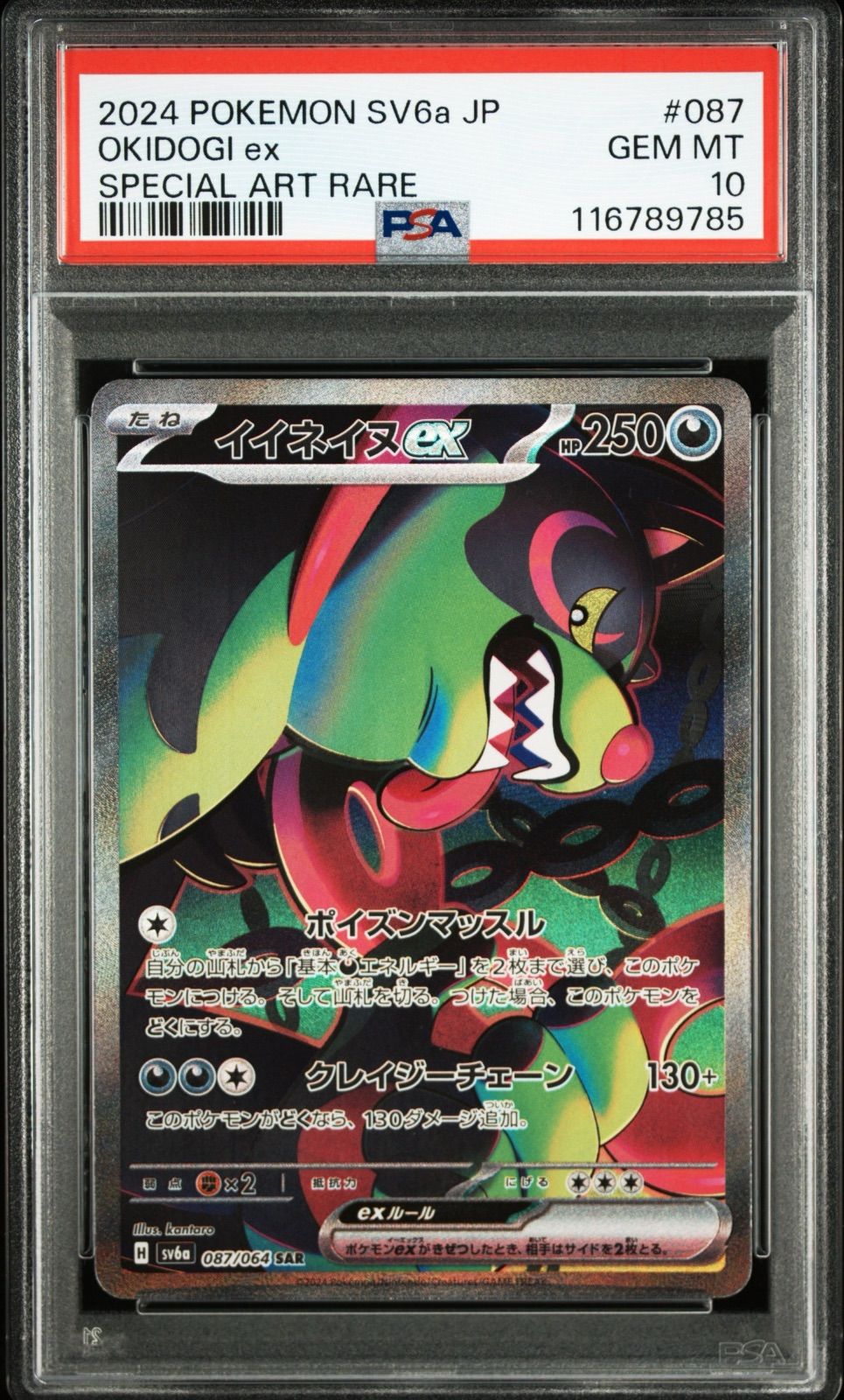 イイネイヌex マシマシラex キチキギスex モモワロウex SAR PSA10 4連