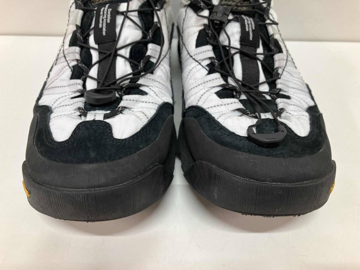 Flower MOUNTAIN フラワーマウンテン FM100010 Vibramソール スニーカー ホワイト waterproof サイズ27.5 Flower MOUNTAIN フラワーマウンテン FM100010 Vibramソール スニーカー ホワイト waterproof サイズ27.5