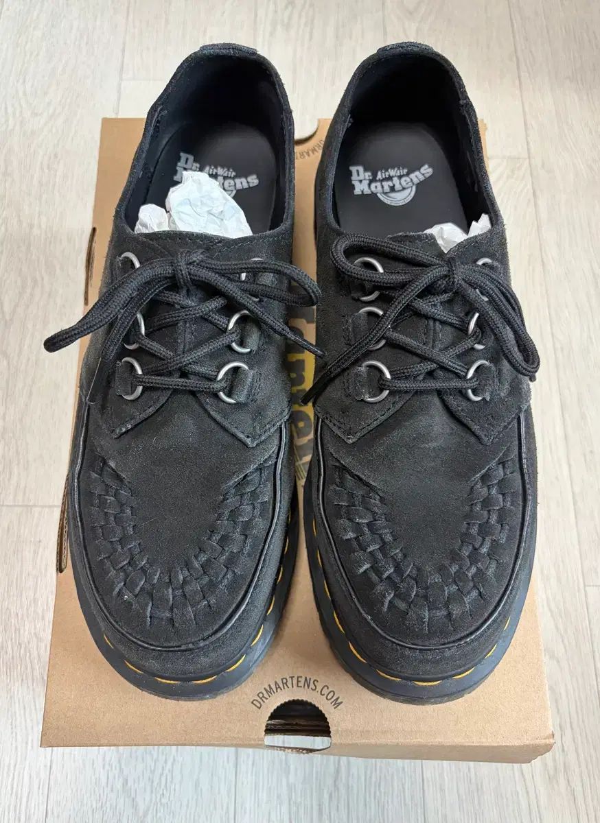 DR. MARTENS ドクターマーチン ラムジー クリーパー ブラック 40572001 / UK8 (270)