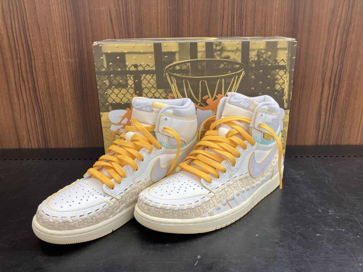 NIKE スニーカー Nike × UNION × BEPHIES BEAUTY SUPPLY AIR JORDAN 1 RETRO HIGH OG SP SAIL/NEUTRAL FD2565-100