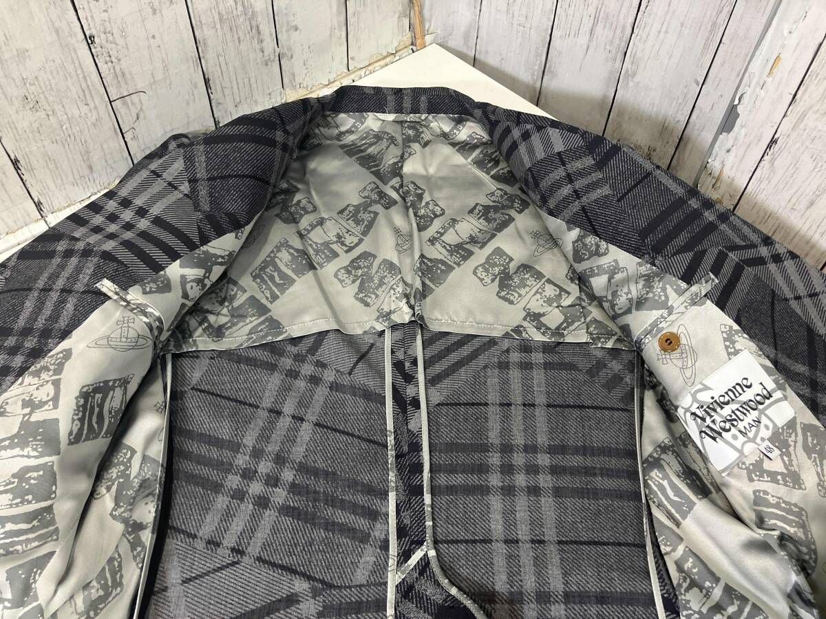 VIVIENNE WESTWOOD MAN ヴィヴィアンウエストウッド メン 変形チェック