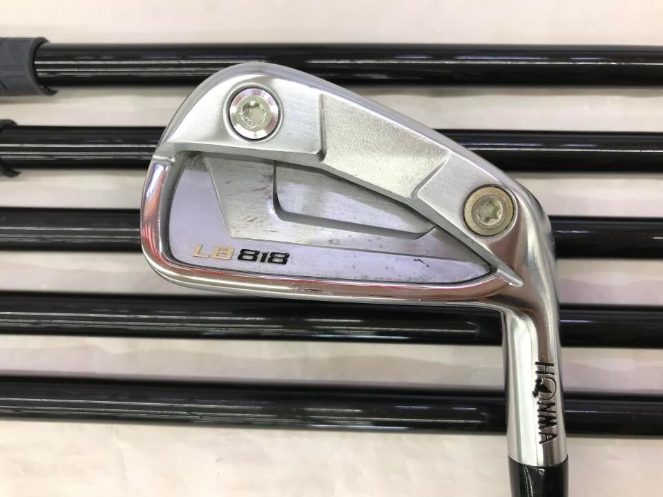 ホンマゴルフ　LB-818 PC　VIZARD 60　Sフレックス　アイアンセット　中古　ゴルフドゥ！荒川沖店【最短即日発送】