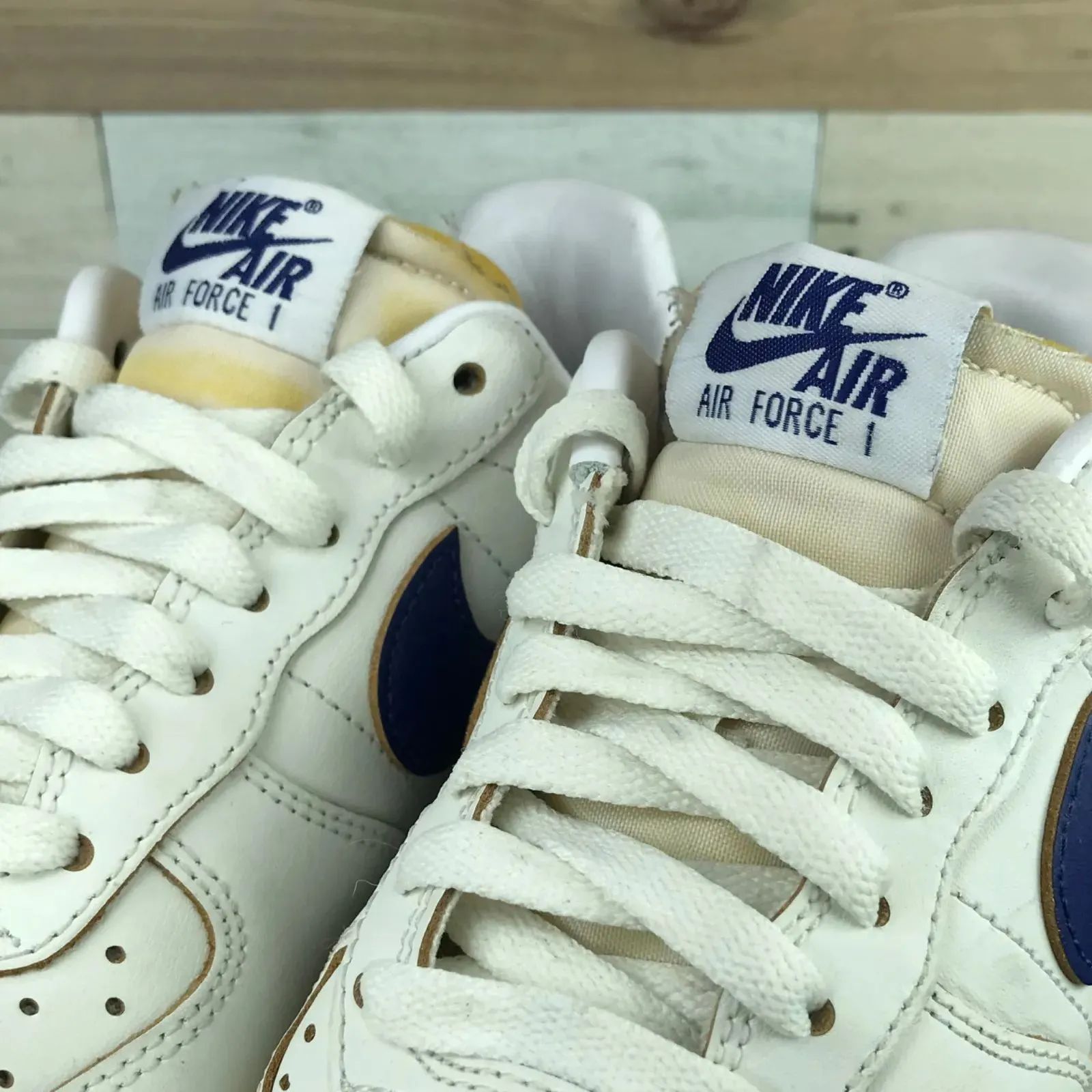 NIKE AIR FORCE 1 07 エア フォース 1 07 ホワイト ブルー 白 