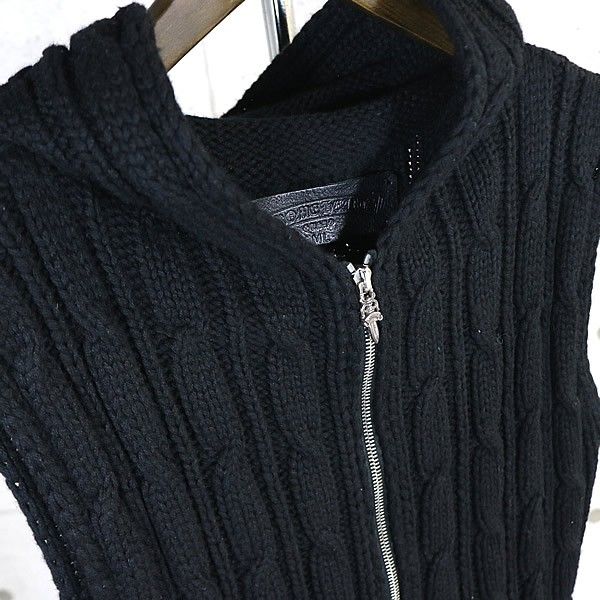 CHROME HEARTS 銀座店 クロムハーツ ダガージップ フード ニット